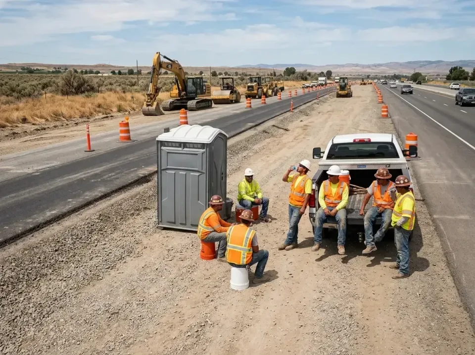 highway-road-construction-crew-007 — frequently asked questions, Porta Potty and Restroom Rentals in Three Oaks, FL
